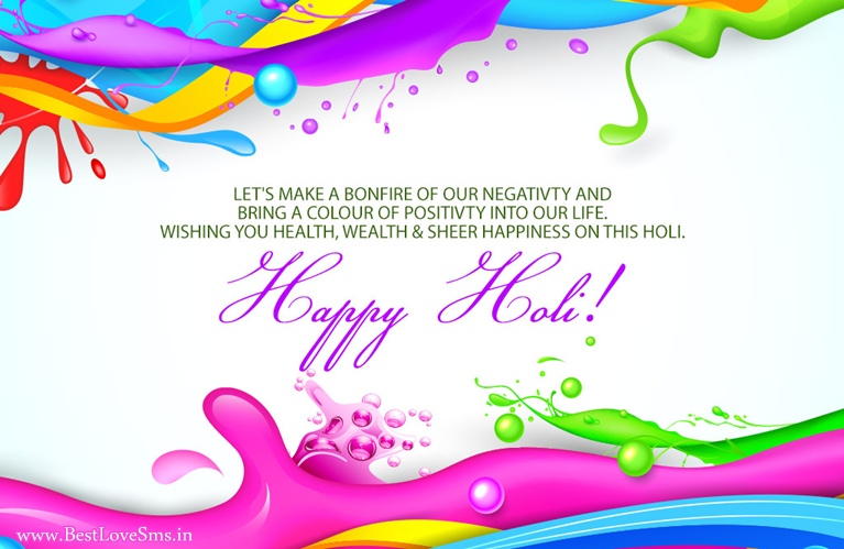  Happy Holi Wishes In English 