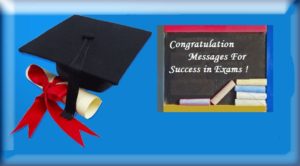 Congratulations messages for success in exam
