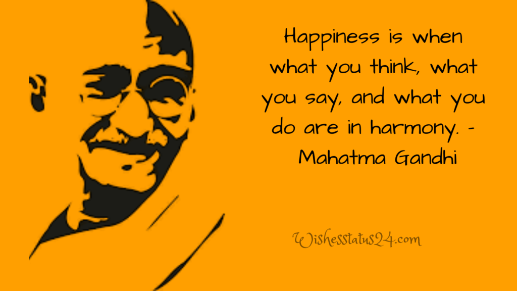 Mahatma Gandhi Best Wishes, Quotes, SMS, Images and Messages 2020