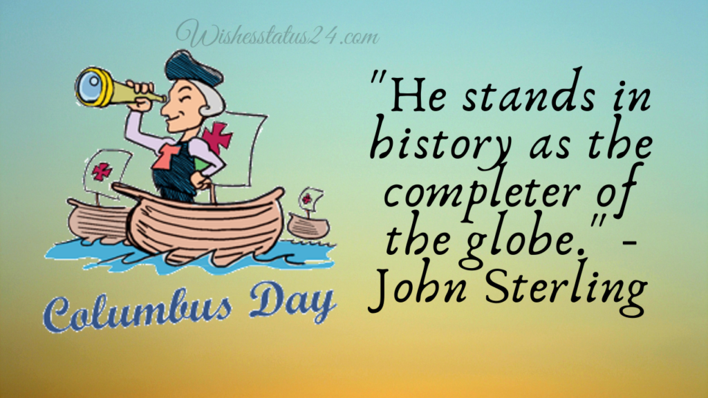 Happy Columbus Day Wishes, Quotes, Message (USA) 2020