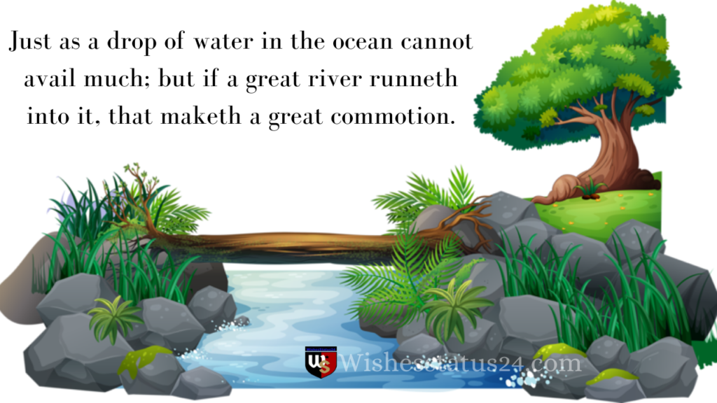 World Rivers Day Wishes status, Slogans & Quotes – 27 September