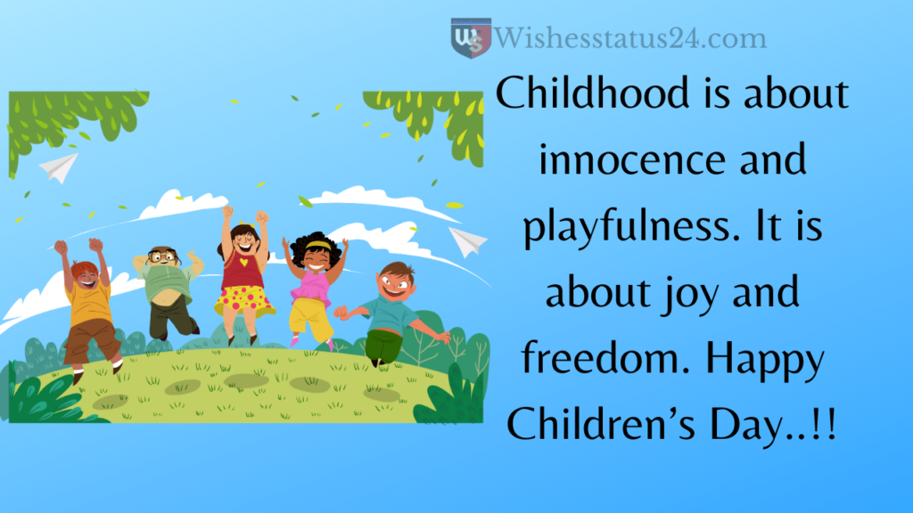Happy Children's Day Quotes 