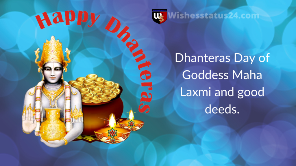 Happy Dhanteras Quotes In Hindi, Gif, Wishes, Message For Family & Friends