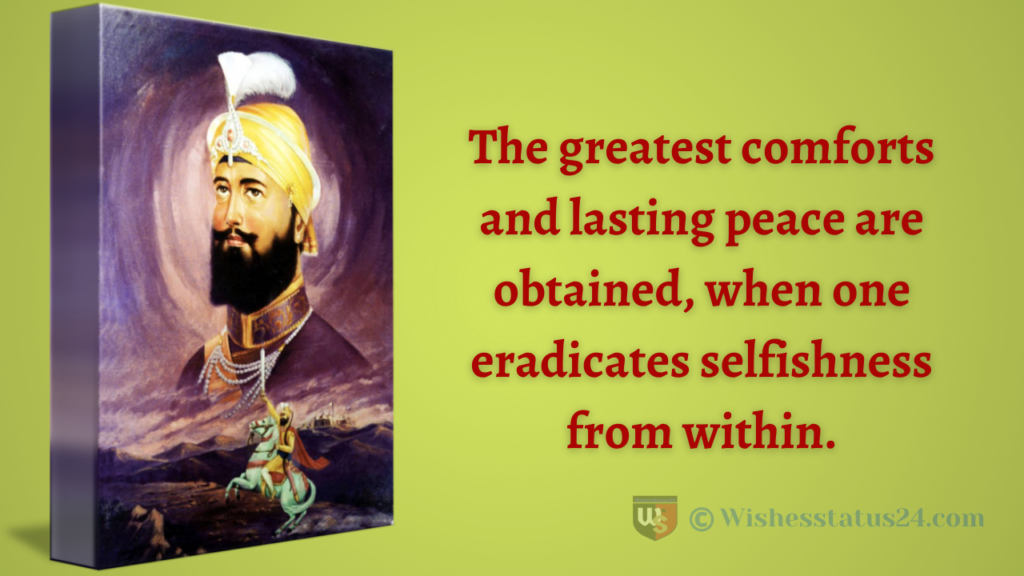 Guru Gobind Singh Message