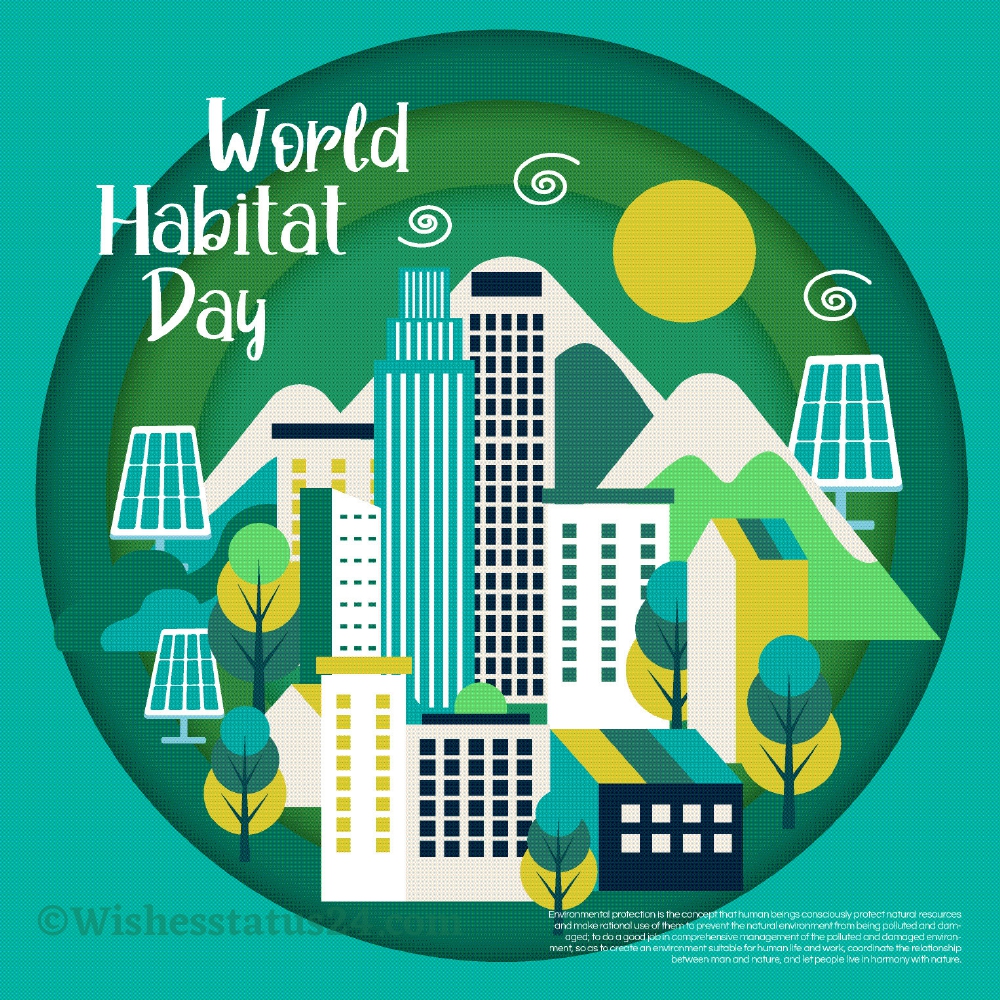 World Habitat Day Wishes Images 