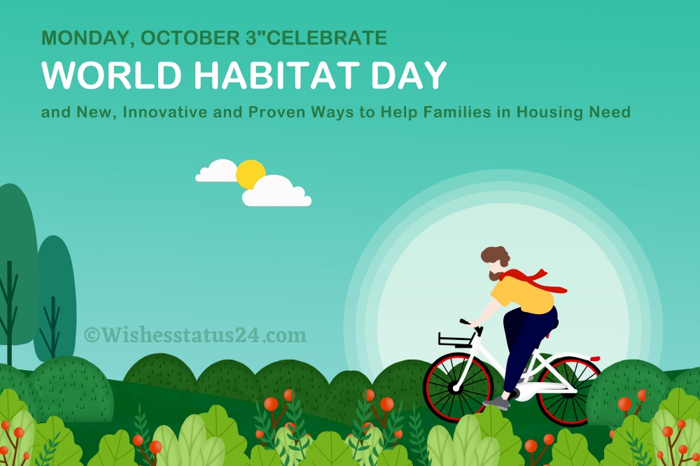 World Habitat Day: 30+ Wishes, Quotes, Messages, And Images